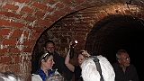 211-107 Excursion 9.5.15 Festung Landau, Teilnehmer Tunnel Lunette 41.JPG